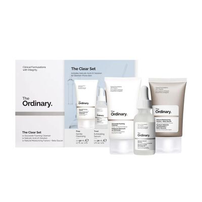 THE CLEAR SET (SET PARA PIELES CON TENDENCIA A ACNÉ)
